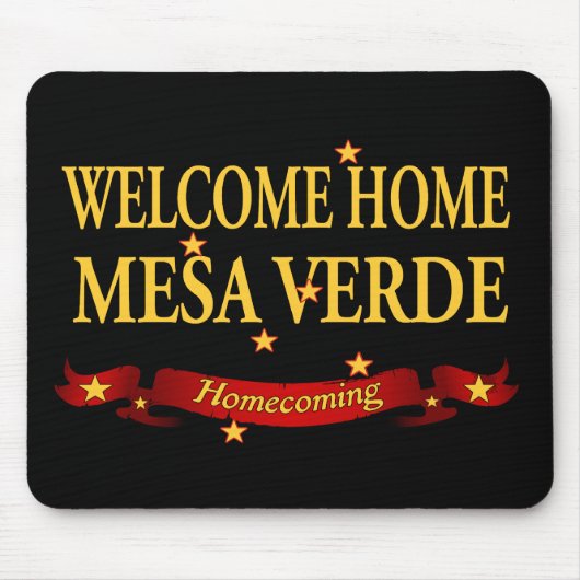 Welkom Home Mesa Verde Muismat (Voorkant)