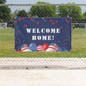 Welkom Home Militair Leger Patriottisch Spandoek (Insitu)