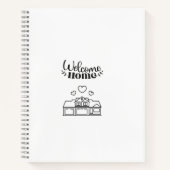 Welkom Home Nieuw Notitieboek voor thuiskopers (Voorkant)