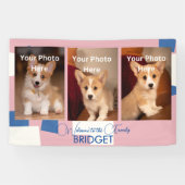 Welkom Home Nieuwe Puppy, Puppy Douche Spandoek (Horizontaal)