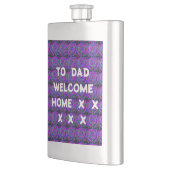 WELKOM HOME PAPA KLEUR PAARSE GEMENGD FLACON (Links)