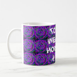 WELKOM HOME PAPA KLEUR PAARSE GEMENGD KOFFIEMOK
