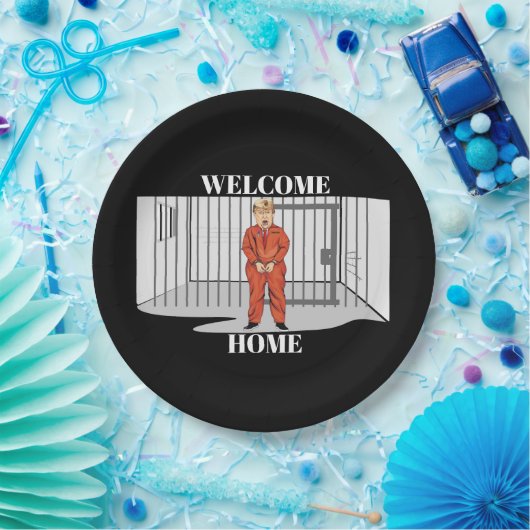 Welkom Home Papier Bord (Feest)