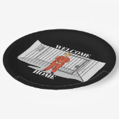 Welkom Home Papier Bord (Gekanteld)