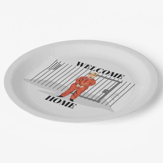 Welkom Home Papier Bord (Gekanteld)