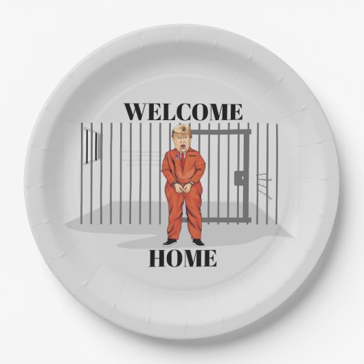 Welkom Home Papier Bord (Voorkant)