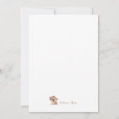 Welkom Home Realtor Gepersonaliseerd Kaart (Achterkant)