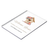Welkom Home Realtor Gepersonaliseerd Notitieboek (Linkerzijde)