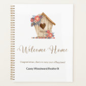 Welkom Home Realtor Gepersonaliseerd Planner (Voorkant)