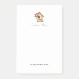 Welkom Home Realtor Gepersonaliseerd Post-it® Notes