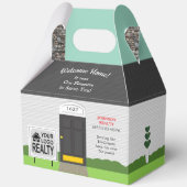 Welkom Home Realtor Logo Large Bedankdoosjes (Voorkant)