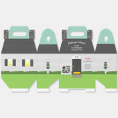 Welkom Home Realtor Logo Large Bedankdoosjes (Ongevouwen)