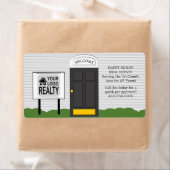 Welkom Home Realtor Logo Nieuw Home Etiket (Insitu)