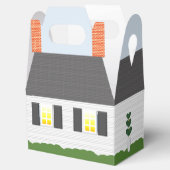 Welkom Home Realtor Logo nieuwe startdoos Bedankdoosjes (Geopend)