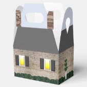 Welkom Home Realtor Logo White Brick House Bedankdoosjes (Geopend)