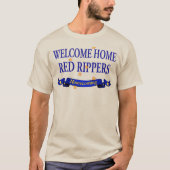 Welkom Home Red Rippers T-shirt (Voorkant)