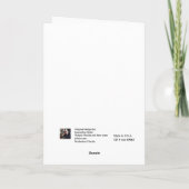 Welkom Home Soldaat Patriottisch Kaart (Achterkant)