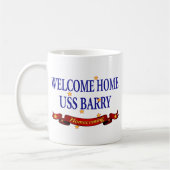 Welkom Home USS Barry Koffiemok (Links)