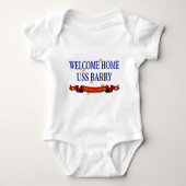 Welkom Home USS Barry Romper (Voorkant)