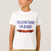 Welkom Home USS Barry T-shirt (Voorkant)