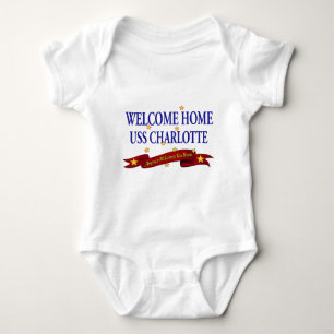 Welkom Home USS Charlotte Romper