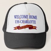 Welkom Home USS Charlotte Trucker Pet (Voorkant)