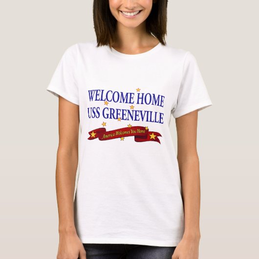 Welkom Home USS Greeneville T-shirt (Voorkant)