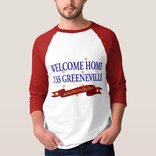 Welkom Home USS Greeneville T-shirt (Voorkant)