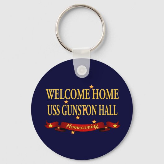 Welkom Home USS Gunston Hall Sleutelhanger (Voorkant)