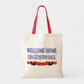 Welkom Home USS Gunston Hall Tote Bag (Voorkant)