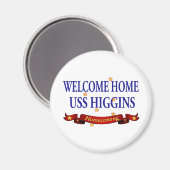 Welkom Home USS Higgins Magneet (Voorkant / Achterkant)