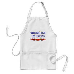 Welkom Home USS Higgins Standaard Schort