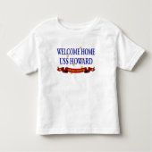 Welkom Home USS Howard Kinder Shirts (Voorkant)