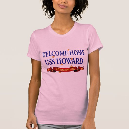 Welkom Home USS Howard T-shirt (Voorkant)