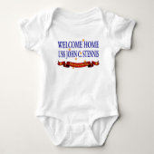 Welkom Home USS John C. Stennis Romper (Voorkant)