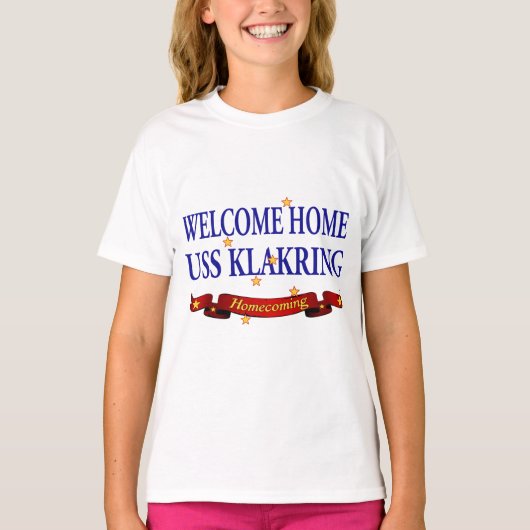 Welkom Home USS Klakring T-shirt (Voorkant)