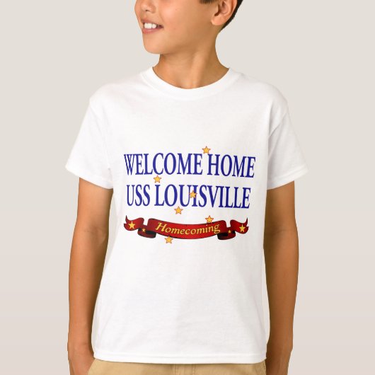 Welkom Home USS Louisville T-shirt (Voorkant)