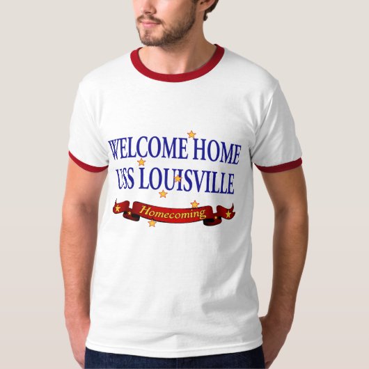 Welkom Home USS Louisville T-shirt (Voorkant)