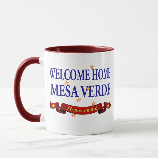 Welkom Home USS Mesa Verde! Mok (Links)