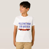 Welkom Home USS Milius T-shirt (Voorkant volledig)
