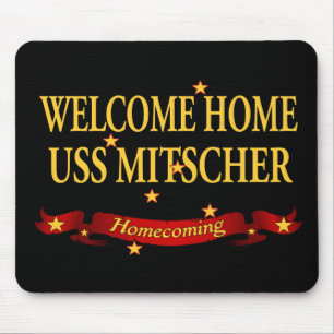 Welkom Home USS Mitscher Muismat
