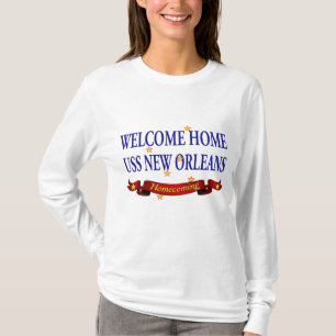 Welkom Home USS New Orleans T-shirt