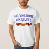 Welkom Home USS Nimitz T-shirt (Voorkant)