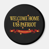 Welkom Home USS Patriot Magneet (Voorkant)
