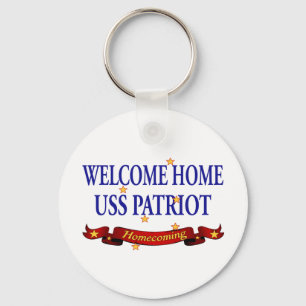 Welkom Home USS Patriot Sleutelhanger