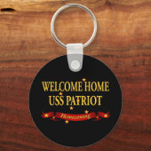 Welkom Home USS Patriot Sleutelhanger (Voorkant)