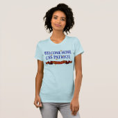 Welkom Home USS Patriot T-shirt (Voorkant volledig)