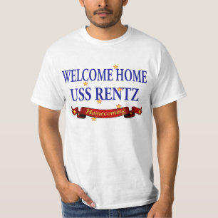 Welkom Home USS Rentz T-shirt