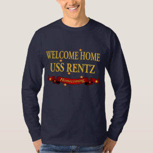 Welkom Home USS Rentz T-shirt
