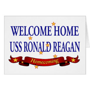 Welkom Home USS Ronald Reagan